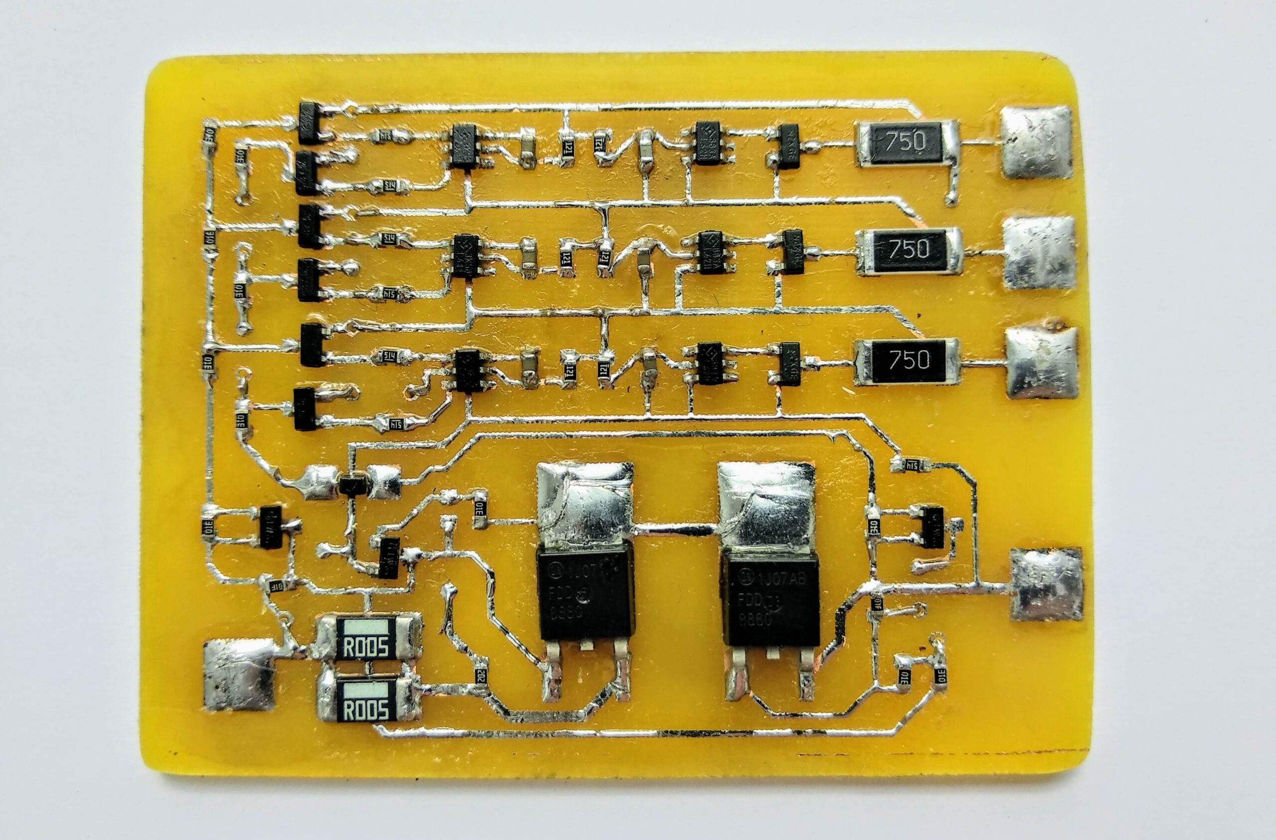 Self etched PCBs